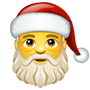 emoji of santa